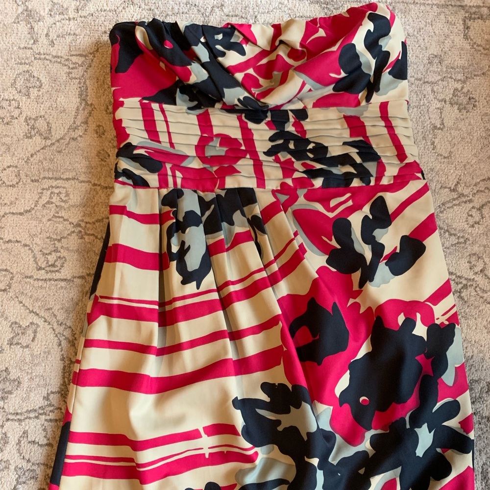Gorgeous strapless summer occasion dress